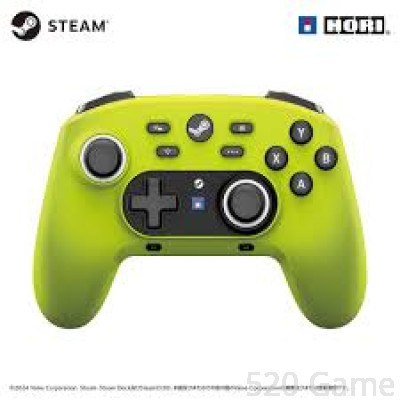 STEAM/PC 無線控制器  霓虹黃 HPC 067 Hori  亞洲版